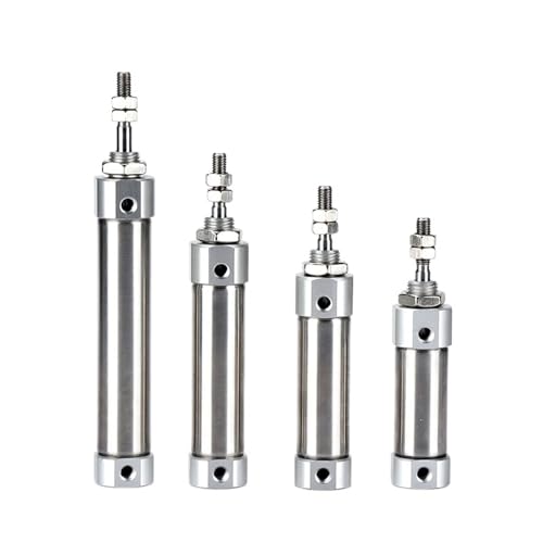 Cilindro neumático mini serie PB10X actuador de doble efecto de carrera variable 5