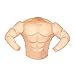 WIDMANN Aptafêtes ? Disfraz de camisa Monsieur Muscle