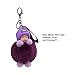 ink2055 Doll Keychains Fluffy Sleeping Baby Multi-colored Knitted Hat Wear Baby Key Ring for Women Pendant Keychains Unique for Hand Bag