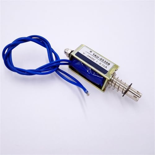 Solénoïde TAU-0530B 12V DC pour réparer un verrouillage électrique ou un automatisme de tri