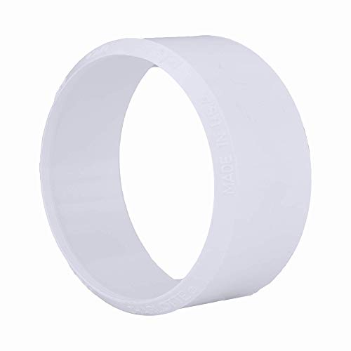 Charlotte Pipe 4 in. Spigot x 4 in. Dia. Hub PVC Adapter Bushing