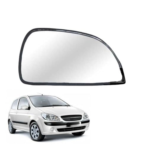 Image of Kylo Getz Prime (2007-2010) Driver Side (Right Side) Car Side Mirror Glass /Tukdi /Sub Mirror Plate
