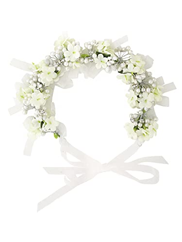Floral Tiara Hair Vine, Elegant Bridal Headband
