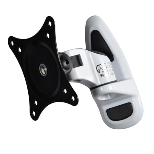 Support mural d'écran pour bureau à domicile avec réglage multi-angle en aluminium - 3