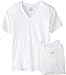 Produktbild Hanes Herren-T-Shirt, V-Ausschnitt, 3er-Pack - Weiß - XX-Large