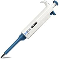 ONiLAB Einkanal-Pipettiergeräte Einstellbare Volumen-Mikropipetten, 0,1-2,5 μl (7010101001)