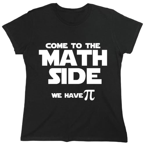 Math Side We Have Pi Graphic Women's Novelty Sarcastic Funny Funny L Black9