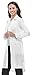 Cherokee Infinity Lab Coat For Woman With 2 Pockets Moisture Wicking & Wrinkle-Resistant Fabric 1401A, XS, White - X-Small,White