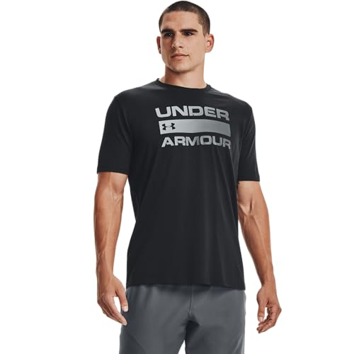 Under Armour Men's UA Team Issue Wordmark Short Sleeve LG Black