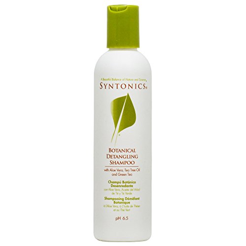 Syntonics Botanical Detangling Shampoo with Aloe Vera, Tea Tree Oil and Green Tea 8oz