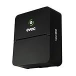 evec vecGO 2.0 EV Charger, Type 1 & Type 2, 7.4kW Untethered Single Phase Wall Mounted Home Car Charger, 3 Year Warranty, Shadow Black – VEC01-N