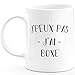 Mug Je Peux Pas J'Ai Boxe - Cadeau Humour Anniversaire drôle pour Boxe - Céramique/Blanc