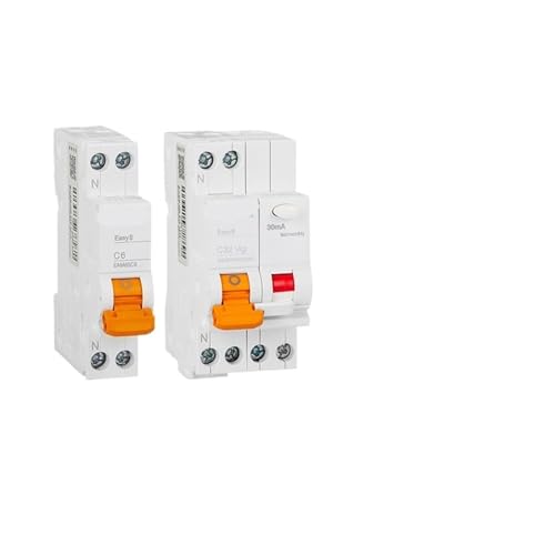 Interruptor de aire DPN 16A monofásico con protección diferencial y magnetotérmica integrada EA9C45