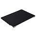 MOSISO Plastic Hard Shell Case Cover Compatible with MacBook 12 inch with Retina Display (Model A1534, Release 2017 2016 2015), Black