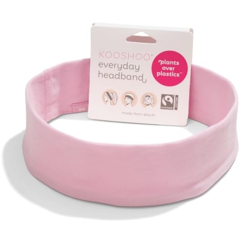 Image of KOOSHOO Head-Band for Men and Women - Durable, Plant-Based Hair Accessory - Versatile Sports Sweatband - Elastic Thick Sweat Band for Women & Men - Great for Running, Yoga, Exercise, etc