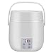Produktbild AMAZOM Mini Reiskocher Dampfgarer Kleiner Reishunger Wenig Zucker Entfernen Slow Cooker 2L Digitaler Multikocher Edelstahl Innentopf Dampfgarer Dampfgartimer Und Warmhaltefunktion, weiß
