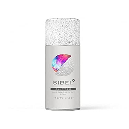 Sibel - Spray Pailletté Cheveux et Corps Argent Glitter 125ml