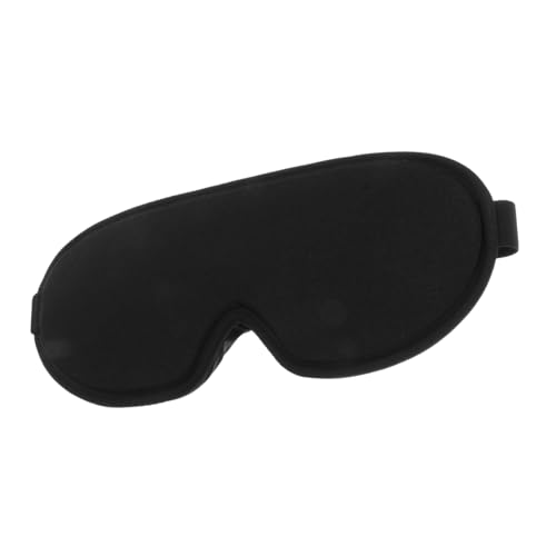 LOLIPPYY 立体凹槽全遮光アイマスク 柔らかい通気性素材で快適 睡眠用アイカバー 伸縮バンドでズレ防止 目の疲れを和らげリラックス促進 男