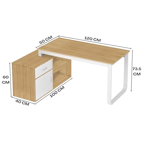 La mejor selección de Escritorios en L para Oficina los más solicitados. 20 Escritorios en L para Oficina marca FL FASHION LEADER (2)