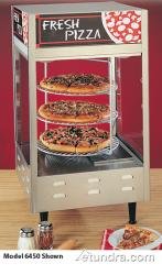 Nemco 6452-2 Pizza Merchandiser, 4 Tier, Rotating, 18" Diameter, Pass-Thru Design