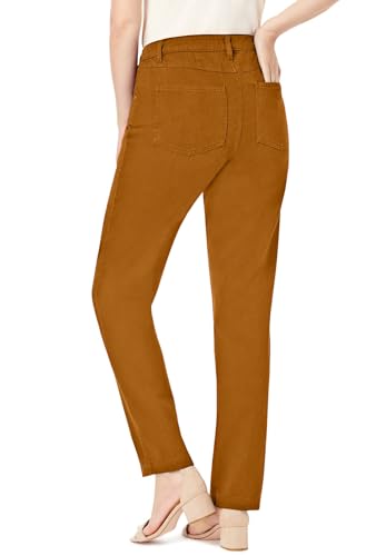 Jessica London Women's Plus Size Classic Cotton Denim Straight-Leg Jean2