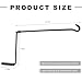 SHMZK Car Tire Wheel Scissor Jack Handle, Auto Scissor Jack Lug Handle Wrench Efficient Repair Tool, Universal Metal Hand Jack Car Lift Wrench for Cars Truck SUV, Cars Accessories