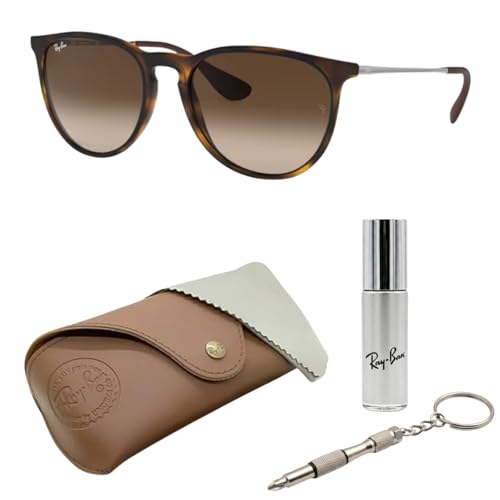 Image of Ray-Ban RB4171 ERIKA CLASSIC Phantos Shaped Sunglasses for Women with Official RAYBAN Eyewear Kit