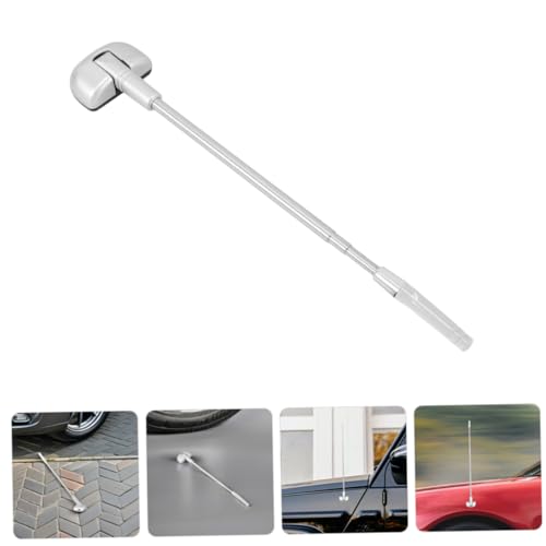 Antena decorativa con mástil de bandera extensible ajustable para camión 7
