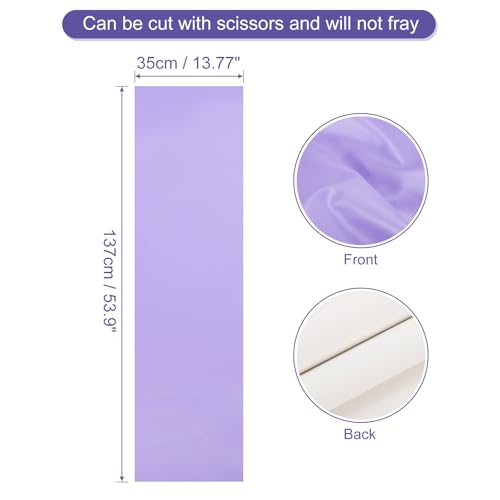 QUARKZMAN PU Kunstleder Stoff Nappa Prägung 0.4 Yards Länge 54x14x0.04 Weiches Synthetisches Leder Material Blätter 1mm Dick Für Taschen DIY Basteln Hell Lila