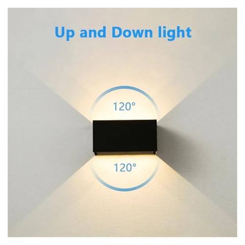 Lámparas de pared LED exteriores 24W impermeables IP65 con sensor blanco 5