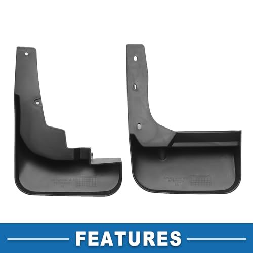 Image of Mud Flap Splash Guard with Mount Accessories Front & Rear Side Mud Guard for Toyota Highlander Sport 2011-2013 (Set of 4)