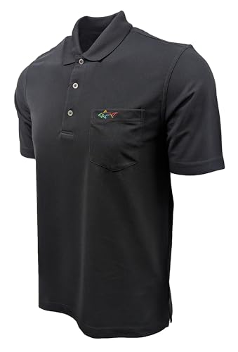 Greg Norman Men's Pique Shark Pocket Polo Shirt3