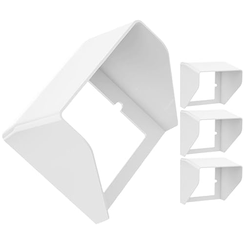EXCEART 4 unids unido Socket Case Covers Cubiertas de zócalo Impermeable Socket Shell Cubiertas protectoras de enchufe de pared Cubiertas de enchufe