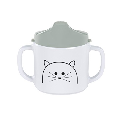 Laessig 1310007108 Melamine Sippy Cup, Little Chums Cat
