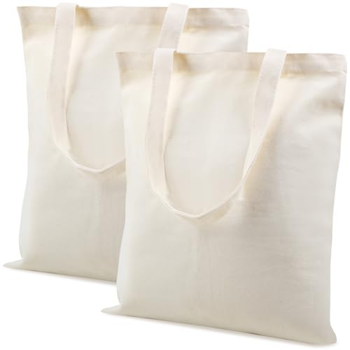 Vaktop Minimalistische Baumwolltasche 2er-Set