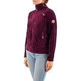 Geographical Norway Upaline Lady - Fleece Fine Frauen Warm Fermetur Zip - Jacke Herbst Winter Frühling Warm Frauen - Long Sleeve Pullover Pelz Weich Komfort Outdoor (Viola S-Größe 1)