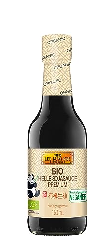 Lee Kum Kee Bio Helle Sojasauce Premium – Würzsauce auf Sojabasis – 1 x 150 ml