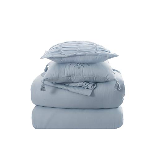 Amrapur Overseas Sharan 8-Piece Embellished Comforter Set Queen #TOP2