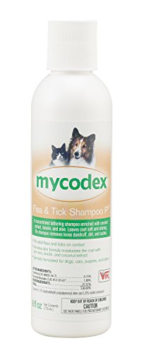 VPL Mycodex Flea & Tick Shampoo P3 [Triple Strength Pyrethrin], 6 oz