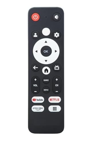 Image of Remote Compatible with ACER Smart LED /UHD 4K TV Remote Control Without Voice Command YouTube Netflix Hot Keys (Please Match The Image with Your Old R emote)