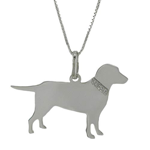 Pendentif chien Labrador Argent 925 le bijou idéal pour vos balades quotidiennes