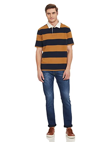 Image of Marks & Spencer Men's Regular T-Shirt (T28 3283K Honey Mix L)
