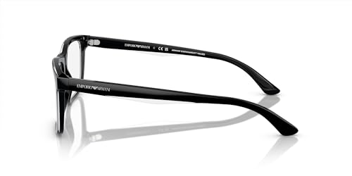 Image of Emporio Armani mens Ea3227 Square Prescription Eyewear Frames