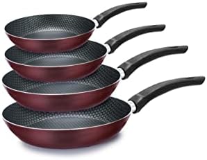 Trueval Teflon frying pan set 4 pieces 16-18-22-28