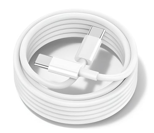 Image of Google Pixel Original Type C to Type C Mobile Data Charging Cable for Pixel 8 Pro /8 /8A /7 Pro /7 /7A /6 Pro /6 /6A /5 /ChromeBook Laptop /Buds & Other USB C Devices (Pixel Cable)