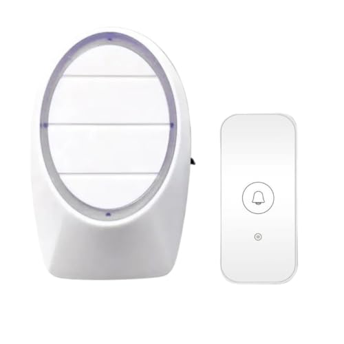 Image of Desidiya Wireless Door Bell for Home, Office Servant Bell | 500Ft Long Range Bell for House Cordless Remote Doorbell with 38 Chimes 4 Level Adjustable Volume Doorbell Kits Villa, Shop | Cordless Bell