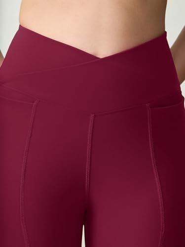 Image of CAVA Hourglass Snug Leggings for Women | V Waistband, Anti Camel Toe, Curved Back Seam, Deep Side Pockets, Sculpting ADPT Fabric