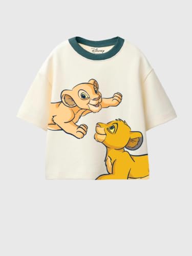 Image of Nap Chief Kids Cotton Disney Character Co ord Set for Girls, T Shirt and Shorts for Casual Wear