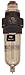 Dixon L07-100A 1/8" Series-1 Mini Lubricator with Transparent Bowl, Metal/Plastic