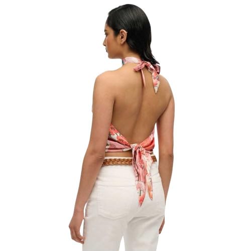 Debardeur Superdry Haut à col halter en jacquard US 8 - vue 4